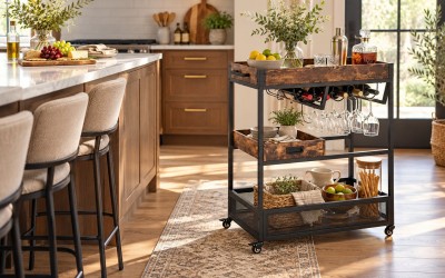Kitchen Cart or Fixed Island: Which Fits Your Routine?