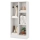 Honhorrs 41-Inch Five-Cube Bookcase, Mixed-Size Storage and Wide Base with Two Anti-Tipping Kits