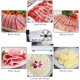 Honhorrs Electric Meat and Deli Slicer with 7.5-Inch Stainless Steel Blade and 0–15 mm Adjustment