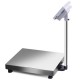 Honhorrs 660-Pound Digital Floor Platform Scale, Stainless Steel Deck and Separate Corded Display
