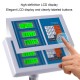Honhorrs 660-Pound Digital Floor Platform Scale, Stainless Steel Deck and Separate Corded Display