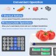 Honhorrs Dual-Display Price-Computing Food Scale, 66-Lb Capacity with Adjustable LCD Backlighting