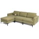 Honhorrs Modular Three-Seat Sofa, Reversible Chaise with Hidden Storage, Outlet and Two USB Ports