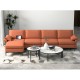 Honhorrs L-Shaped Modular Sofa, Reversible Chaise and Hidden Storage with Outlet and Dual USB Ports