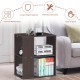 Honhorrs Three-Tier Open End Table, Engineered-Wood Shelves for Sofa-Side and Bedside Organization
