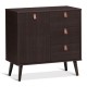 Honhorrs Three-Drawer Storage Sideboard, Enclosed Cabinet with Adjustable Shelf and Display Tabletop