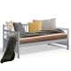 Twin Pine Wood Daybed by Honhorrs — Three Side Rails, Slatted Mattress Support and Under-Bed Space