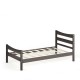 Honhorrs Twin Pine Platform Bed Frame: Plywood Mattress Slats, Headboard, Footboard and Open Base