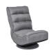 Five-Position Floor Gaming Chair by Honhorrs, Folding Backrest, 360-Degree Swivel and Covered Base