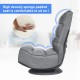 Five-Position Floor Gaming Chair by Honhorrs, Folding Backrest, 360-Degree Swivel and Covered Base