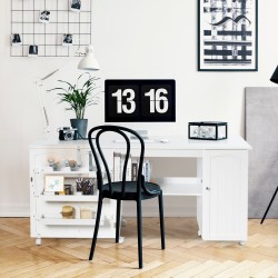 Honhorrs Folding Sewing Workstation, Three Tool Bins and Cabinet Shelves on Lockable Rolling Casters