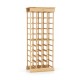 Honhorrs 40-Bottle Modular Wine Rack with Reinforcing Crossbars and Included Anti-Toppling Device