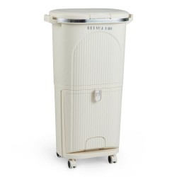 XVX Ten-Gallon Sorting Bin, Two Lift-Out Buckets and Tilting Lower Section on Locking Wheels
