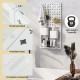Wall Pegboard Organizer by Honhorrs — Magnetic Attachments, Hanging Hooks and Rounded-Corner Panels