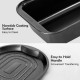 Honhorrs 10-Piece Nonstick Bakeware Set with Cake Pans, Cookie Sheets, Cupcake Tray and Crisper