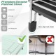 Honhorrs Two-Tier Dish Rack, Extendable Sink-Fitting Upper Level with Drainboard and Rotating Spout