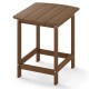 Honhorrs Eighteen-Inch PE Patio Side Table, Smooth Top with Stainless Steel Screws and 200-Lb Rating