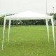 Honhorrs Ten-by-Ten-Foot Outdoor Canopy, Polyethylene Top and Powder-Coated Steel Frame with Stakes