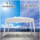 Honhorrs Ten-by-Ten-Foot Outdoor Canopy, Polyethylene Top and Powder-Coated Steel Frame with Stakes