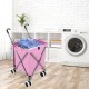 Honhorrs Folding 24-Gallon Utility Cart — Oxford Bag, Reinforced Steel Frame and Four Caster Wheels