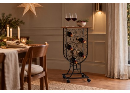 Holiday hosting, neatly arranged