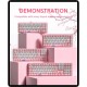 XVX Pink-and-White Blossom Keycaps, 131-Piece MOA PBT Set with Japanese-Inspired Dye-Sub Artwork