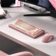 XVX Pink Cherry-Themed MOA Keycaps, Dye-Sublimated PBT Set for MX Mechanical Keyboard Layouts